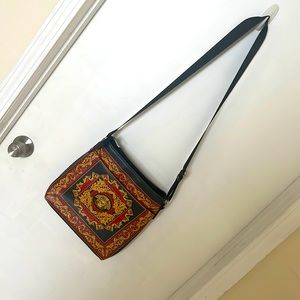 Hand made genuine, leather cross-bag / satchel